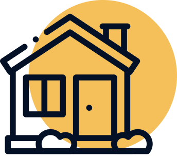 Ícone casa - Compra de imóvel
